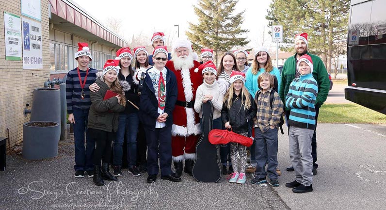 Music Gives Christmas Group Shot